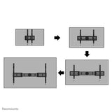 Neomounts WL35S-950BL19 Välj skärmväggmontering, Tilt, VESA 800x600-1500x900mm