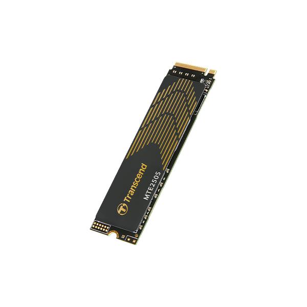 Transzend TS1TMTE250S MTE 250S, 1 TB, M.2 2280, PCIE GEN4X4, NVME, 3D TLC W DRAM, WEIDERSINK