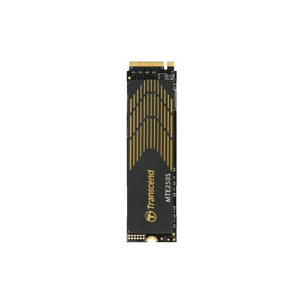 Transzend TS2TMTE250S MTE 250S, 2 TB, M.2 2280, PCIE GEG4X4, NVME, 3D TLC, W Dram, Heizkörper
