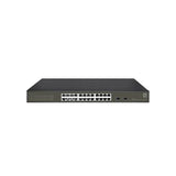 Levelone ges-2126 hilbert 26-port gigabit smart lite managed l2 switch, 24x rj45, 2x sfp, 1000 mbps