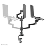 NeoMounts DS20-425bl2 Monitor stůl, 17-27, 8 kg, 360 °, černá