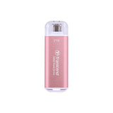 Transzend TS512GED300P ESD300 Pink SSD, 500 GB, USB Typ-C 10 Gbit / s, 1050 950 MB S Max