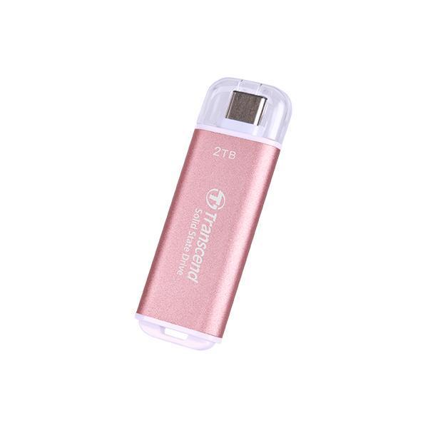 Transzend TS512GED300P ESD300 Pink SSD, 500 GB, USB Typ-C 10 Gbit / s, 1050 950 MB S Max