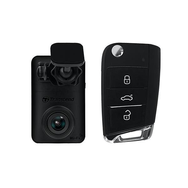 Overskrid TS-DP10A-64G 64GB, Dashcam, DrivePro 10, ikke-LCD, 1440p 2K QHD, 140 °, Wi-Fi, USB2. Mikro