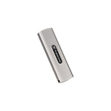 Transcend TS1TeT320A ESD320A External SSD, 1 TB, USB 10Gbps, Type-A, 1050 950 MB S, Silver