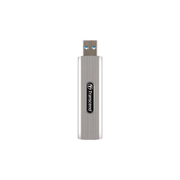 Transcend TS2TeT320A ESD320A External SSD, 2 TB, USB 10Gbps, Type-A, 1050 950 MB S, Silver