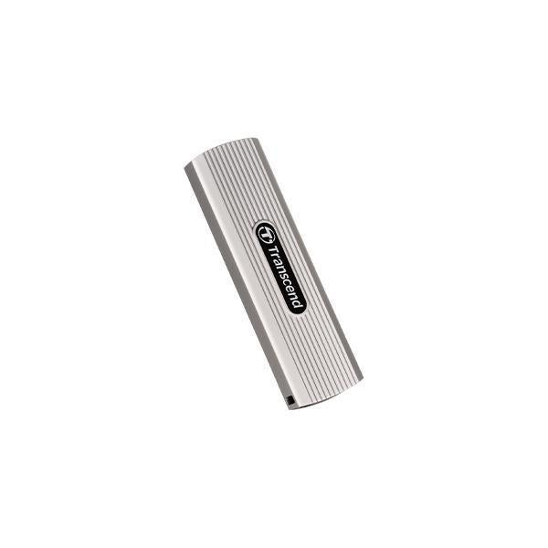 Transcend TS2TeT320A ESD320A External SSD, 2 TB, USB 10Gbps, Type-A, 1050 950 MB S, Silver