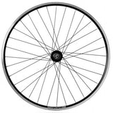 Rodi wielset skorpion 27,5 met steekas - 36 spaaks - 6 bouts remschijfbevestiging - 8 9 10 11 speed - zwart - quick release
