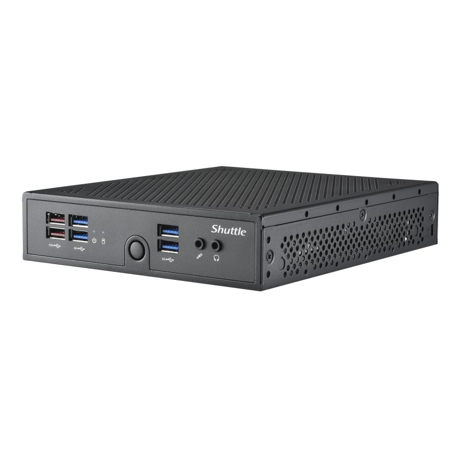 SHULTLE DS50U3 XPC Slim Barebone DS50U3, Intel i3-1315U, 2x LAN (1x 2.5gbit, 1x 1gbit) 1xcom, 1xHDMI