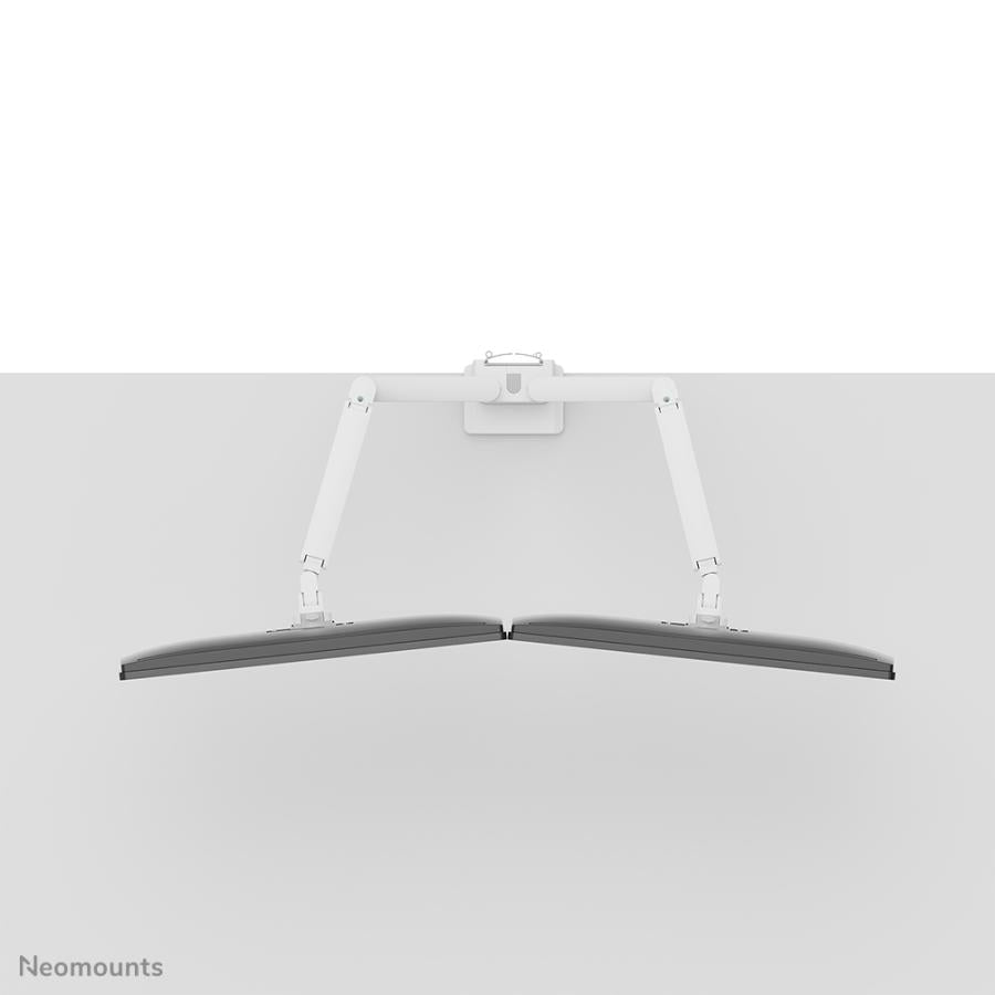 Neomounts ds70-250wh2 desk monitor arm, clamp grommet, 17 - 35 , 100x100 mm, height adjust