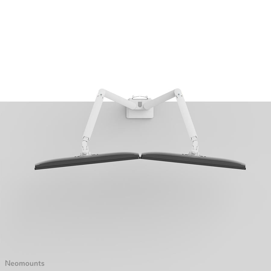Neomounts ds70-250wh2 desk monitor arm, clamp grommet, 17 - 35 , 100x100 mm, height adjust