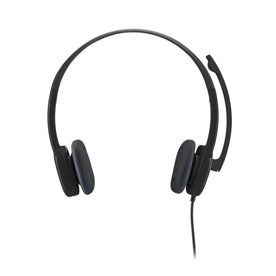 Logitech 981-000589 H151 Stereo Headset, Wired, Büro Call Center, 20 - 20000 Hz, Headset, Schwarz