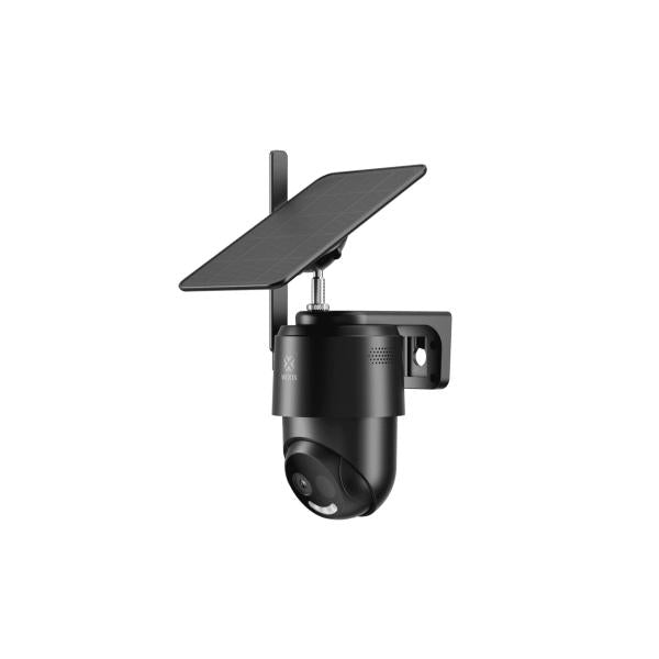 WOX R4250 Smart 4G Outdoor PTZ fotoaparát se soupravou solárního panelu, 2MP, 1920x1080p, 4G LTE-FDD, černá