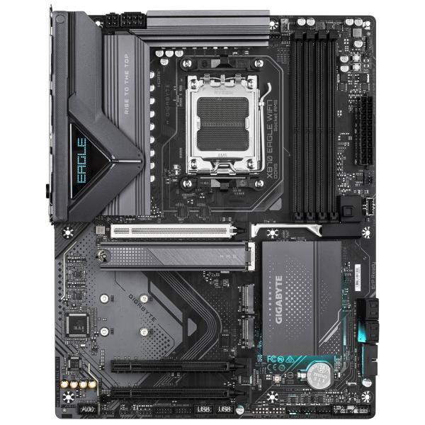 Gigabyte X870 Eagle WIFI7, ATX, AMD AM5, 4x DIMM DDR5, Dual USB4 Type-C, 2.5 GBE, Wi-Fi7