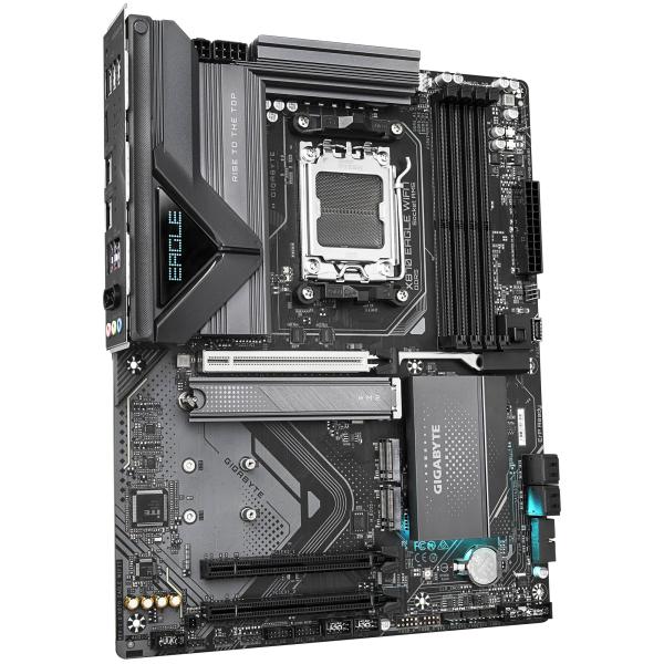 Gigabyte X870 Eagle WIFI7, ATX, AMD AM5, 4x DIMM DDR5, Dual USB4 Type-C, 2.5 GBE, Wi-Fi7