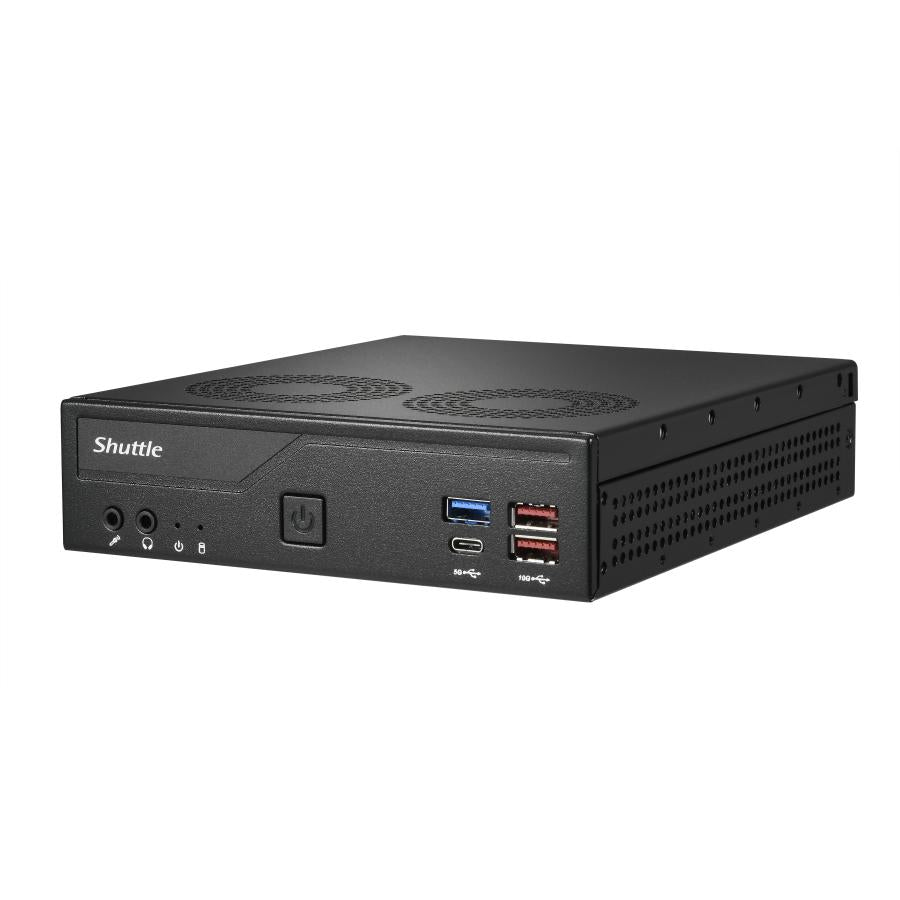 Shuttle DH770 Mini PC Barebone, 1.35L, LGA 1700, Intel H770, DDR5-Sdram, 2x 2.5g LAN, 2x m.2, 24 7