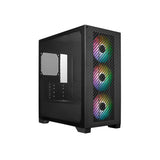 Cooler Master E301-KGNN-S00 Elite 301 Black Argb, ATX, Okno, USB 3.2 Gen 1 typ-C, 3x 120 mm argb