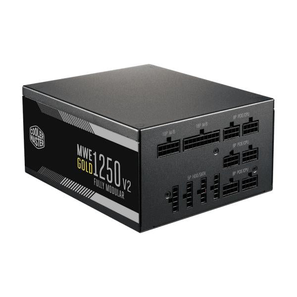 Cooler Master MPE-C501-AFCAG-3EEU MWE Gold 1250 V2 Black, ATX3.1, 1250W, = 90% @typical, 140mm