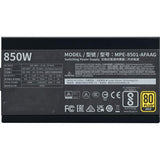 Cooler Master MPE-8501-Aadeu MWE Gold 850 V2 ATX3.1 Negro, 850W, 90% @Typ, 120 mm, 4x PCIe 6+2