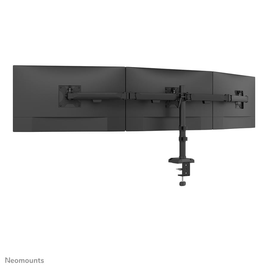 Neomounts DS60-600BL3 Desk Monitor arm, Clamp Grommet, 10 - 27, 100 x 100 mm, Height Adjust, Black
