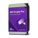 Western digital wd122purp wd purple pro, 12 tb, 3.5 ,sata 6 gbps, 7200 rpm, 512 mb, 265mb s