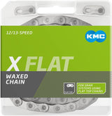Kmc chain x-flat 13v 126l sram waxed silver