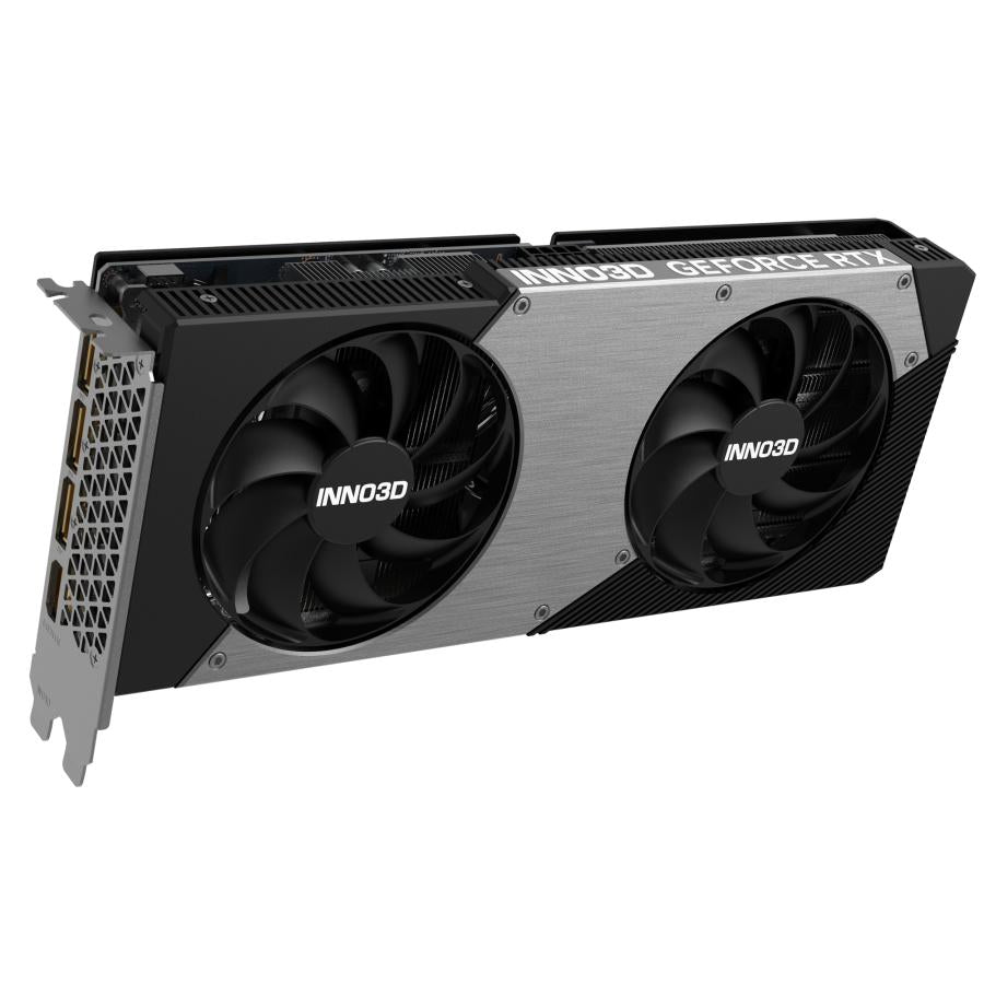 Inno3d N506T2-08D7-193075N GeForce RTX ™ 5060 Ti 8GB Twin X2, 8 GB, GDDR7, 128-bit, 650 W, 650 W