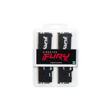 Kingston KF560C30BBEAK2-64 Teknologi Fury Beast DDR5 Kit eller 2, 64 GB, DIMM, 6000 MHz, CL30, RGB