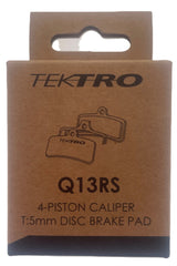 Tektro schijfremblokken q13rs 5mm 4-piston keramisch