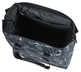 Basil shopper grand flower mik hooks 23l black