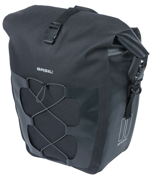 Basil single bag navigator waterproof mik hooks 25-31l black