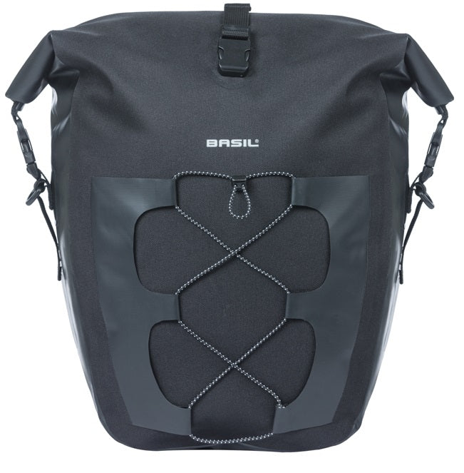 Basil single bag navigator waterproof mik hooks 25-31l black