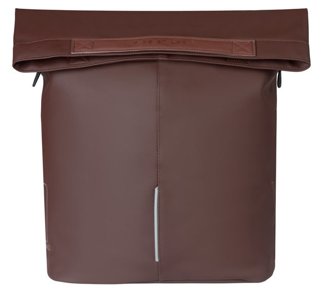 Basil shopper city mik hooks 14-16l vegan leather brown
