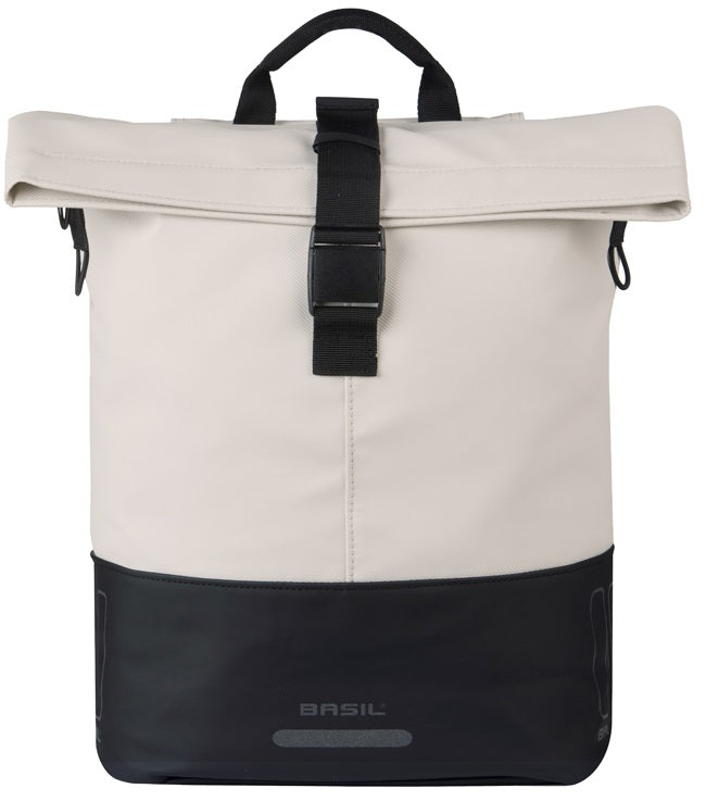 Basil cove shopper mik 14-16l 14 x 29 x 36 cm - blanco y negro