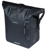Basil single bag rivo tarpaulin mik hooks 12-15l black