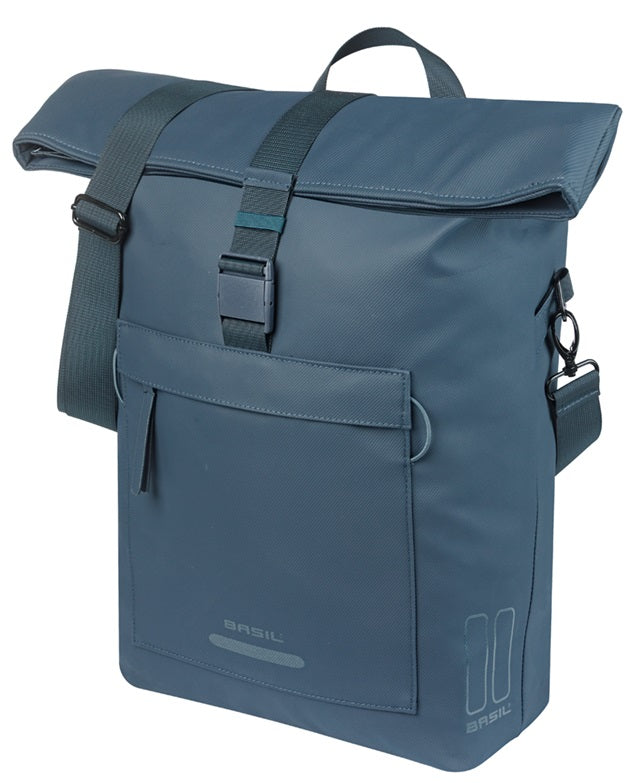 Basil shoulder bag brooklyn mik hooks 17l navy blue
