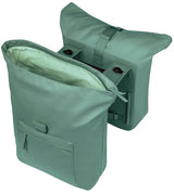Basil double bag brooklyn mik 41l silver green