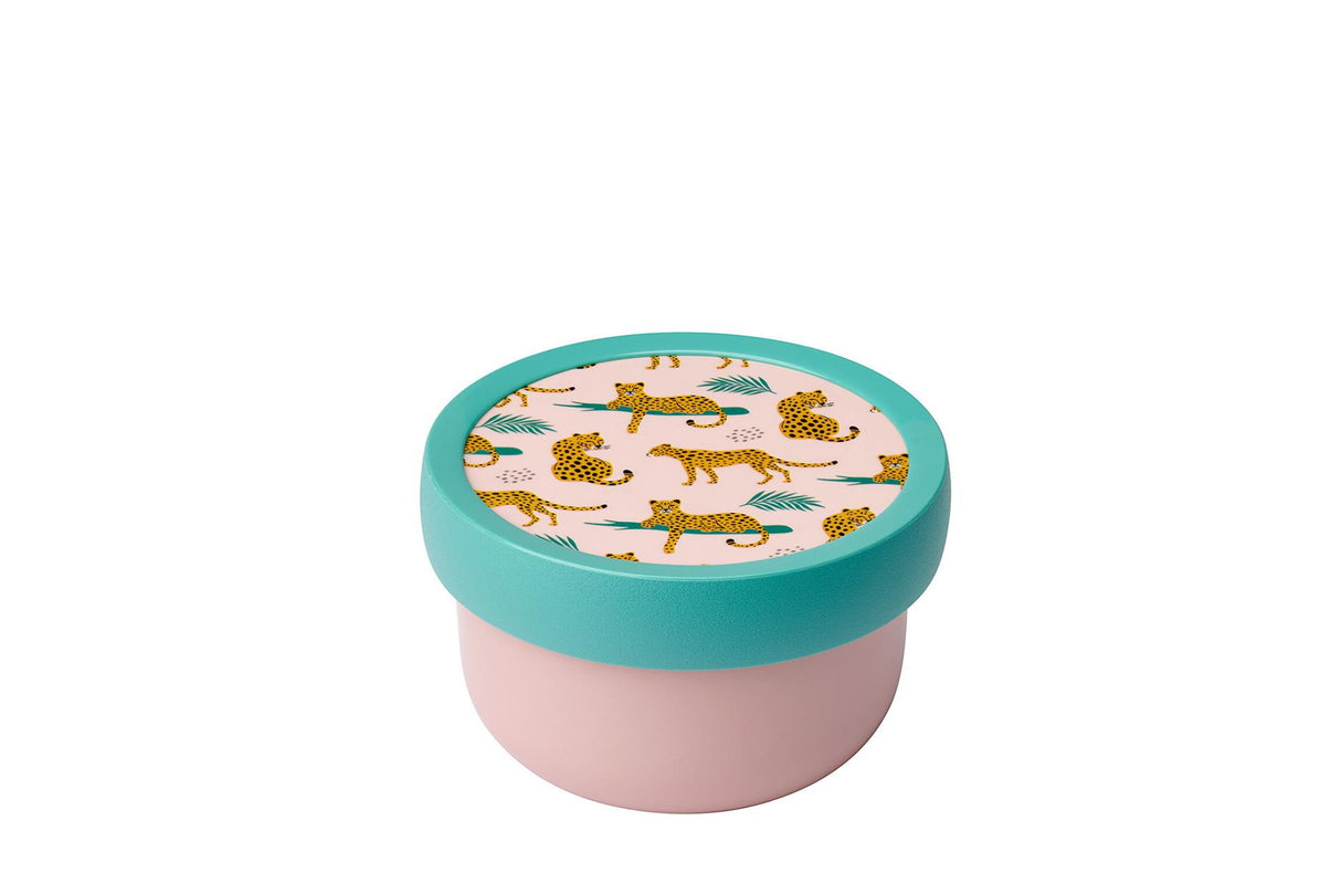 Mepal Campus Obstdose Leopard 300 ml grün rosa