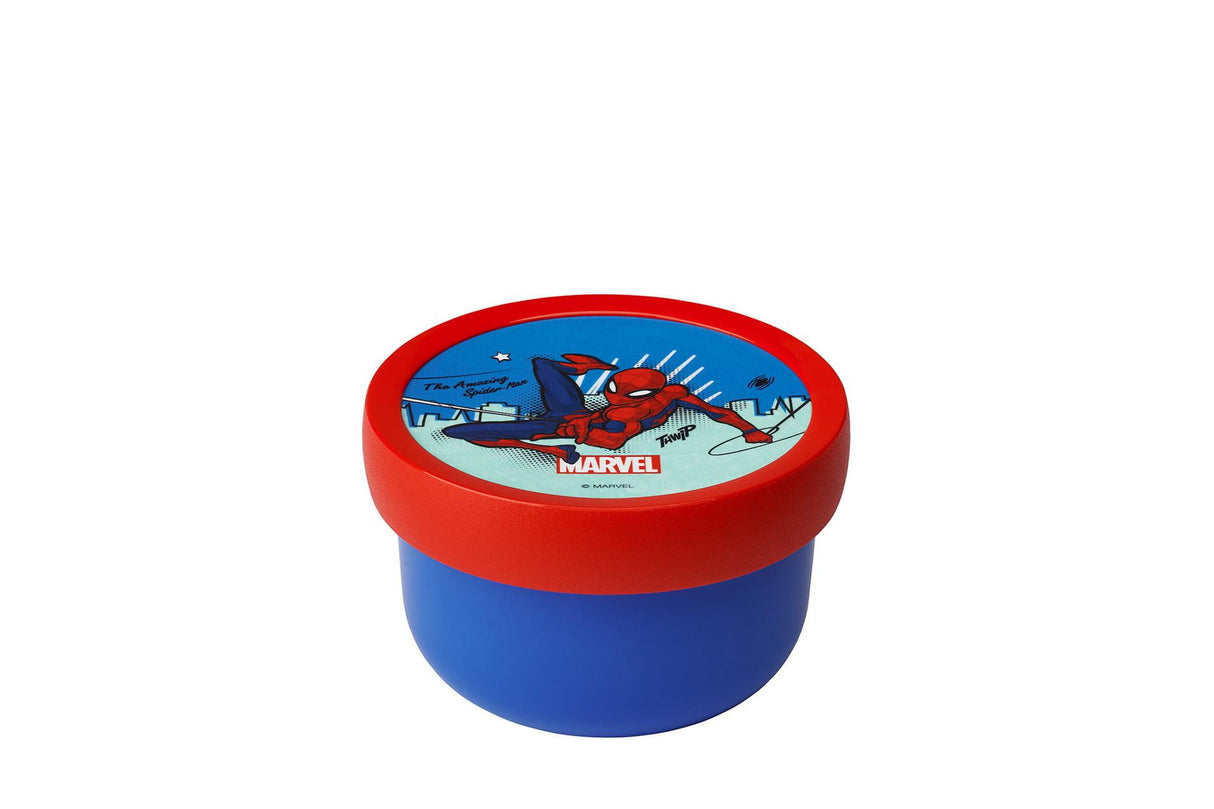 Mepal campus fruit box spiderman 300 ml red blue