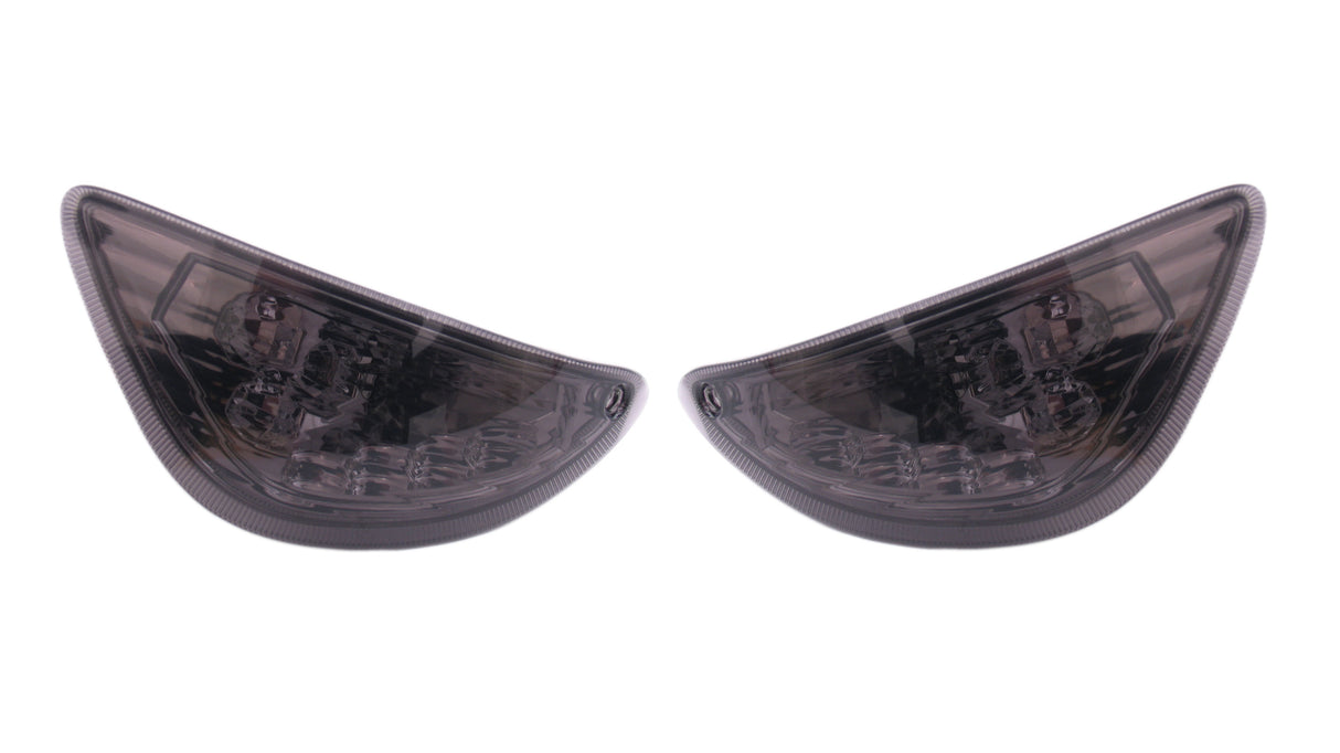Luz intermitente de borde Set Vespa LX -50 125 150 LED de línea negra - Izquierda y derecha trasera