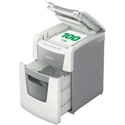 Leitz IQ paper shredder white