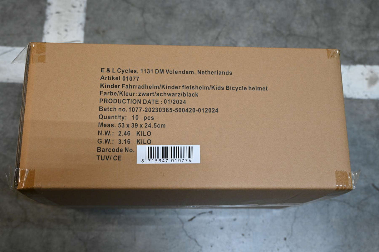 Volare Bicycle Helmet Black 47-51 cm