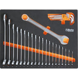 Beta werkplaatsinrichting tools c45pro 2.0 x (rvs gecoat mdf werkblad) inclusief gratis 268-delige gereedschapsset