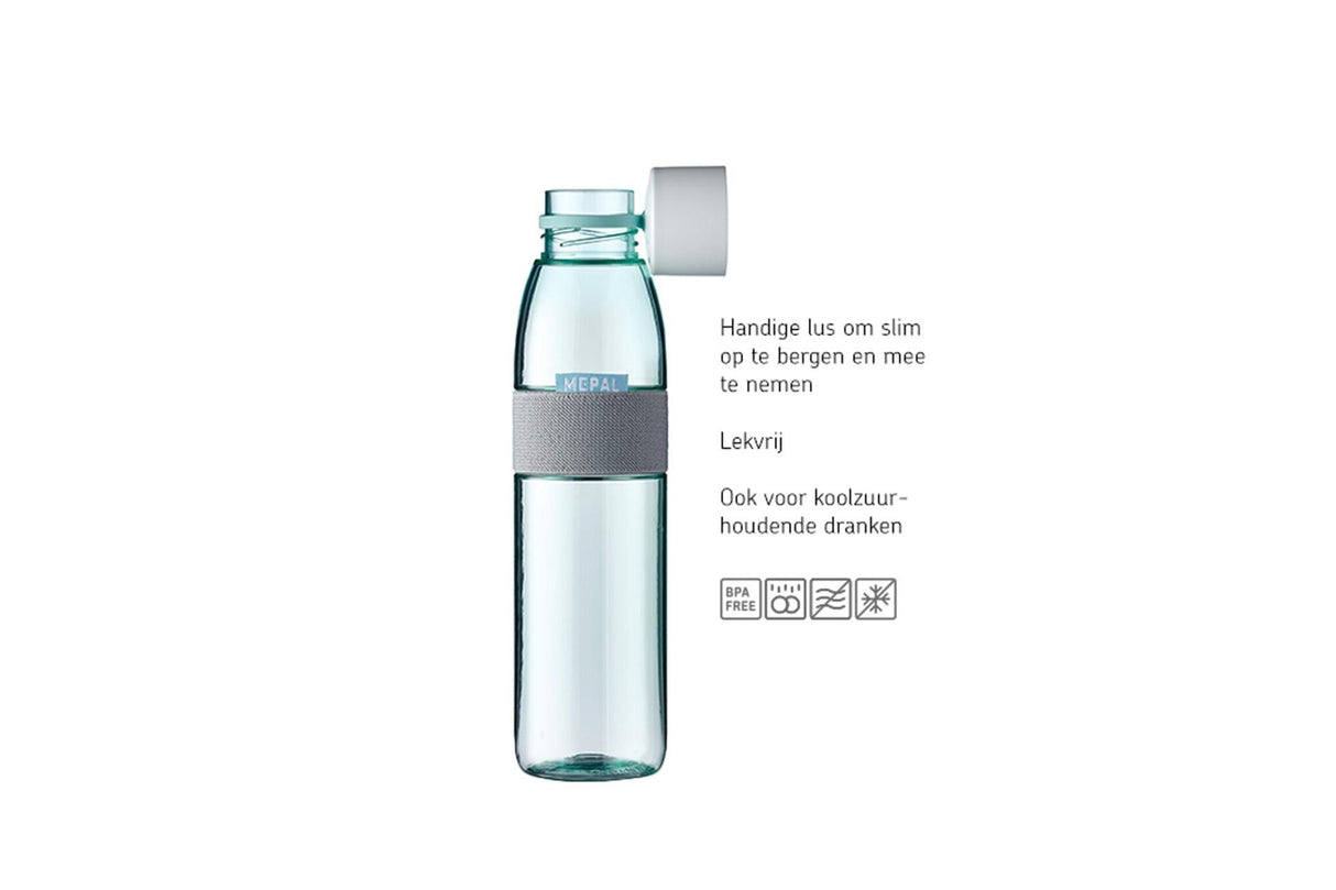 Mepal water bottle ellipse 700ml nordic sag