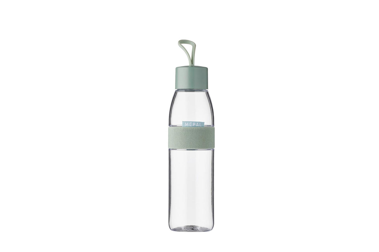 Mietwasserflasche Ellipse - 500 ml - nordischer Salbei