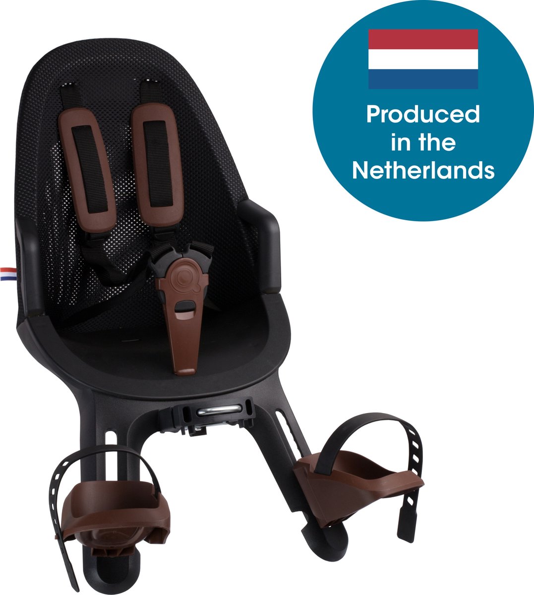 Qibbel Air front seat stem mount black-brown