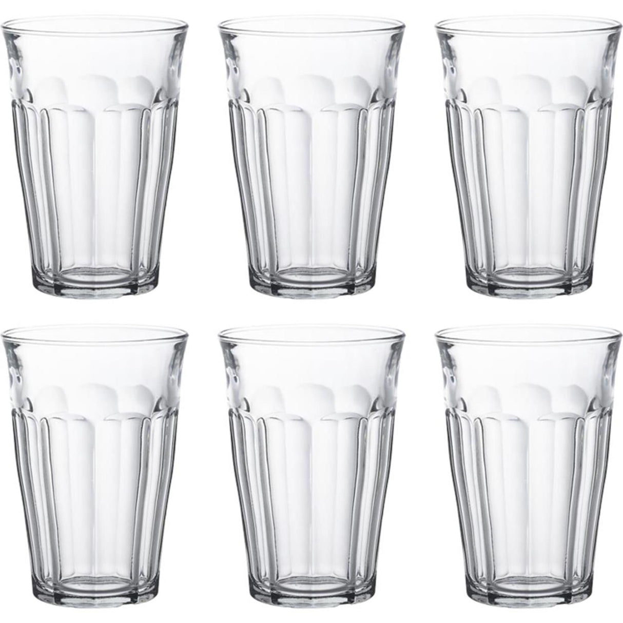 Duralex glas picardie 360ml 6 stuks