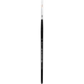 Creativ Company Gold Line brushes, size 1, length 17 cm, width 1.5 mm, round, 12 pieces, 1 box