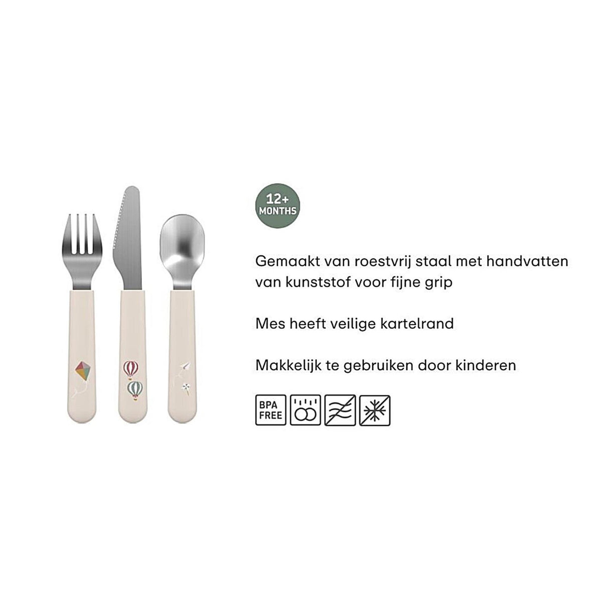 Mepal fairy garden children's cutlery set