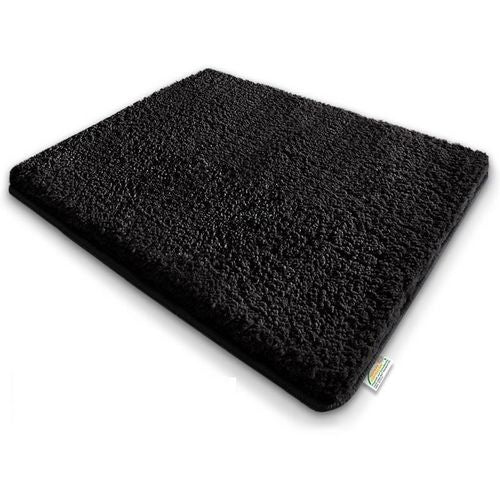 Bath mat Sky ps, microfiber black